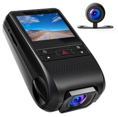 China 1080P FHD Dual in Car Dash Cam Camera DVR Digital Driving VCR 170 Degree Front Camera Car DVR Dash Recorder ADC220 for sale