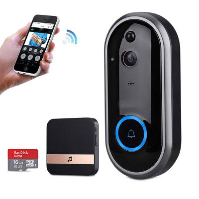 China Smart Motion Sensor Video Doorbell IP66 Waterproof 720p/1080P Wifi Wireless Video Doorbell Camera With APP Monitor OEM ADB200 for sale