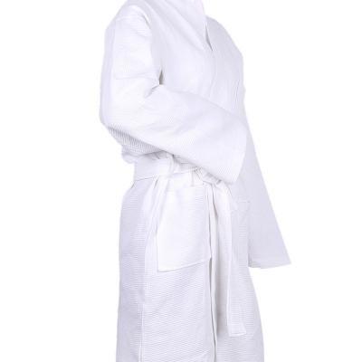 China 100% Custom Made Breathable Toweling Terry Mens Night Robe Sleepwear Unisex Bath Robe Cotton Robe for sale