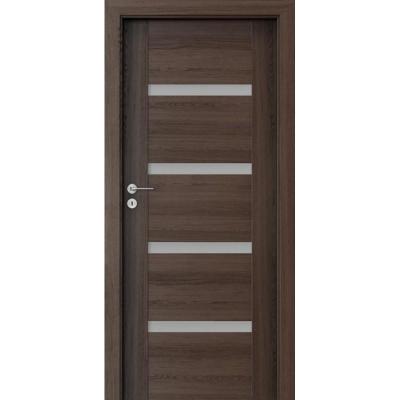 China Decoration door design bedroom solid wood veneer interior paint main wood door for sale