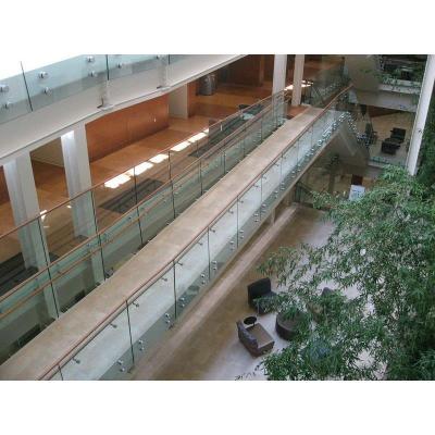 China Modern Stainless Steel Balustrade Spit Glass Hardware Glass Standoff System Railings for sale