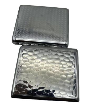 China 2022 New Arrival CLASSIC Premium Brushed Metal Cigarette Case Aluminum Slim Card High Quality Tobacco Box for sale