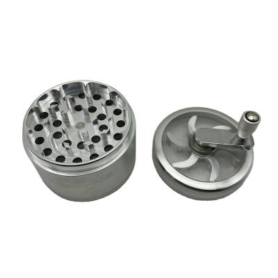 China Wholesale Metal Tobacco Zinc Alloy Tobacco Grinding Grinder 4 Layers Custom Made Dry Herb Grinder Best Quality for sale