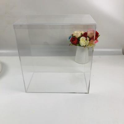 China Dustproof Bag Stand Box Handbag Display Case Made In Shenzhen Factory With Logo Transparent Acrylic Bag Display Box D-00056 for sale