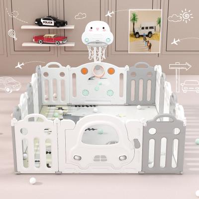 China Modern Factory OEM Indoor Plastic Folding Baby Play Fence for sale