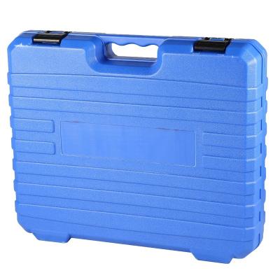 China Carry Multifunctional 2022 China Supplier Blue Side Open Box Hand Tools Empty Plastic Box With Handle for sale