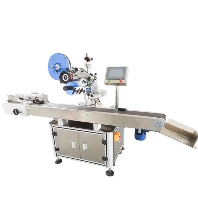 China Full automatic food card type flat labeling machine can be operated by one person high efficiency card labeling machine for sale