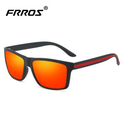 China Hot Sale Outdoor Sports Sunglasses FRROS 2307 Amazon Sports Sunglasses Tend Driver Polarized Shades Sunglasses 2022 for sale