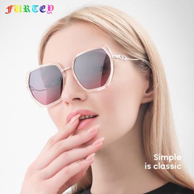 China Fashion New Style Metal Silver Frame Butterfly Sun Glasses Supplier UV400 Polarized Sunglasses Women Fashion Sunglasses Women for sale