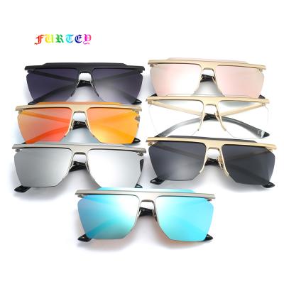 China Wholesale Cycling Sunglasses PC Sports New Fashion Half Frame Sunglasses A732 Fashion Unisex Shades Sunglasses for sale