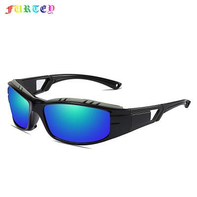 China 2021 New Trendy Shield Outdoor Sports Sunglasses Man And Woman Dust Anti Cycling Polarized Sunglasses 8520 for sale