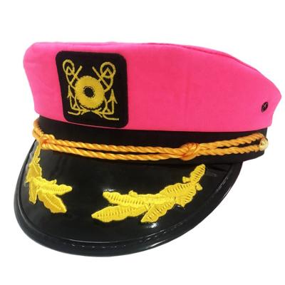 China Verified Sailor Hat Wholesale Cap Captain Party Unisex Navy Sailor Hats for sale