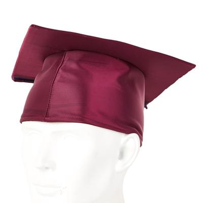 China Graduation Season Customize Hood With Tassel Doctoral Gown High School College Bachelor's PHD Hat Black for sale