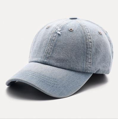 China JOINT Hot Washed Fashionable Shiny Hole Baseball Cap Cowboy Baseball Cap Old Hat for sale