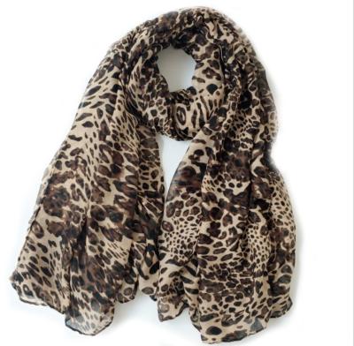 China 2021 Cotton Leopard Balinese Print Scarf For Women for sale