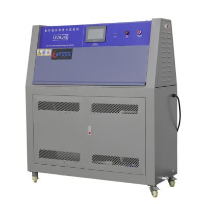 China Aging Test Chamber Laboratory UV Lamp Resistance Aging Test UV High Temperature Yellowing Box 1050*970*1750 for sale