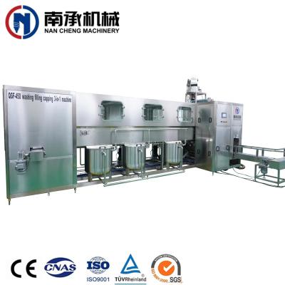 China High Precision Filling 150 - 1200 Bph Full Level Fully Automatic Washing Sealing Bottling Production Line 5 Gallon Water Bottle Filling Machine for sale