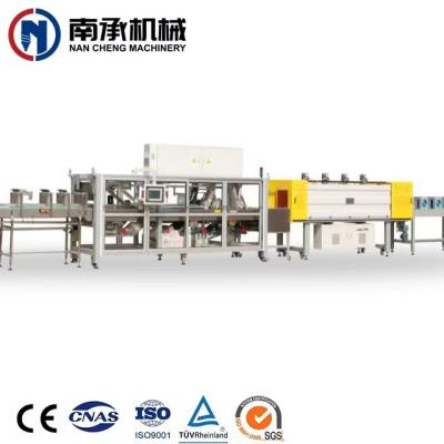 China Single Roll Food Wrapping Film Machine With Tray / Half - Tray Shrink Wrapping Packing Machine for sale