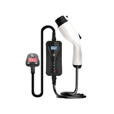 China White Waterproof Household EV Charger 230V NOT DETERMINED 1 Phase 16A EV Charger for sale