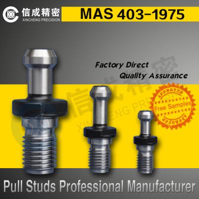 China 20CrMnTi BT30, BT40, BT50, BT60 pull studs with thread M12, M16, M20, M24, M30 for sale