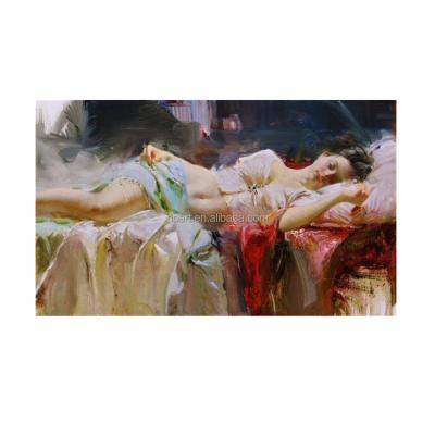 China Modern Hot Nude Handmade Sexy Woman Oil Painting On Canvas for sale