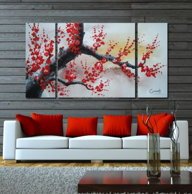 China Free Sample 2015 Abstract Modern Wall Hanging Flowers Decorative Painting for sale