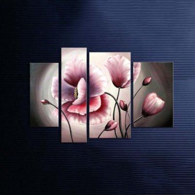 China Modern Contemporary Flower Designs Oil Painting For Wall Art Decor for sale