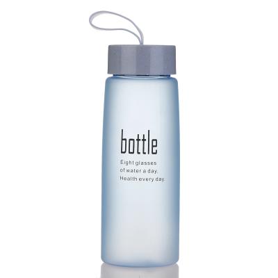 China Barber Shop Custom Logo Sport Portable Cheap Plastic Water Bottle For Promotion for sale