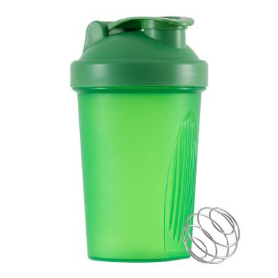 China Stocked Wholesale Custom Logo 400ml Gym Protein Shaker Bottle Shaker Plastic Cup for sale