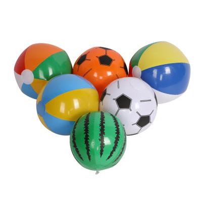 China Toy Customizable PVC Inflatable Beach Toy Colorful Inflatable Ball For Kids for sale