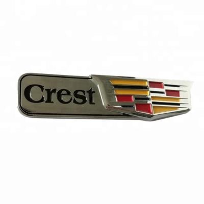 China Europe 11 Years Manufacture 100% Zinc Alloy Material Custom Car Emblem Badges for sale