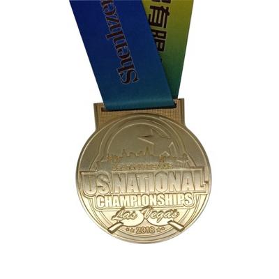 China China wholesale cheap custom logo 2D exquisite metal award sports medal,medal trophy cup,china cups medal for sale