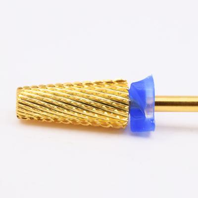 China Durable Carbide 7.0mm*15mm 5 in 1 Bit-Cross Cut -3/32-LR Professional Nail Drill Bit Nail Drill Bit for sale