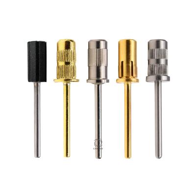 China High Concentricity Nail Band Sanding Mandrel For Nail Drill Bit Easy Off Dremel Stainless Steel Bit for sale