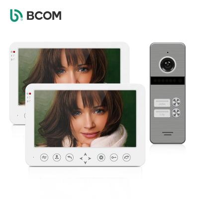 China Built-in Bcom 4 Wire Video Video Door Phone Intercom Camera COM System Intercom Video for sale