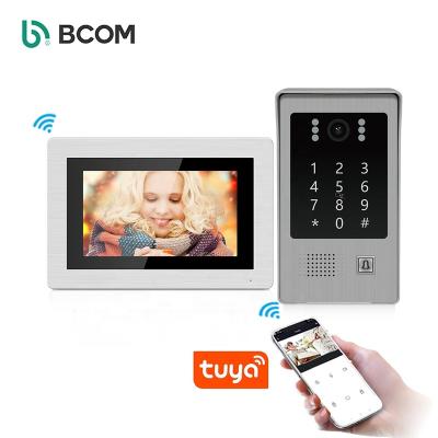 China Bcomtech Intercom Security IR Camera Doorbell Video Villa Doorphone Monitoring Keypad Smart Digital Intercom Remote Controls for sale