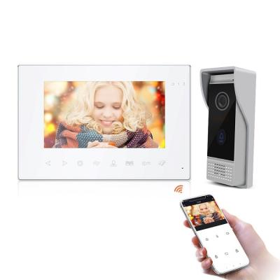 China IP Indoor Doorbell 4 Wire Video Intercom With Tuya APP for sale