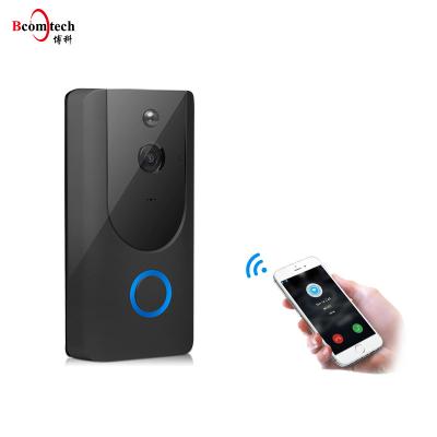 China Aluminum Alloy Wireless Wifi Doorbell Intercom, Wireless Doorbell for Android and IOS smartphone APP for sale