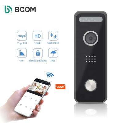 China Opening Bcomtech IP 1080p multifunctional wireless hd video doorbell home tuya to open video intercom for sale