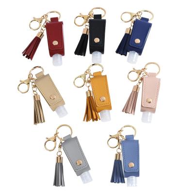 China Portable Hand Holster Tassel Key Chain Holster Key Chain Sanitizer Antibacterial Sanitizer Pendant for sale