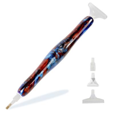 China Environmentally Friendly DIY Tool Diamond Drill Pen 5D Diamond Painting Pen Kit Resin Diamond Art Pen Tools Multifunctional Point Drill for sale