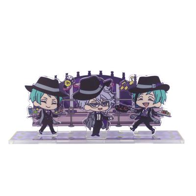 China Character Acrylic Japanese Series Movie Animation Cartoon Acrylic Display Card Can Be Customized Display Card Q Version Acrylic Stand for sale