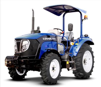 China Foton Lovol 50HP 37kw 504 Mini Farm Garden Agriculture Machinery Tractor With China High Quality Tractors for sale