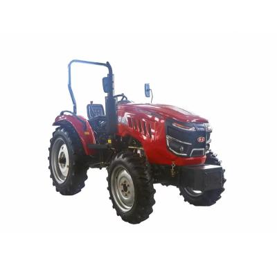 China Farm Work Machinery 50-70hp 4WD China Compact Agricultural Tractor With Engine Hood Modern Streamline Tractor Agriculture for sale