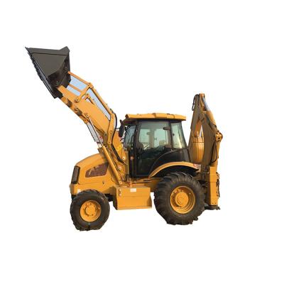 China Building Material Stores Manufacturer 4x4 Mini Excavator Backhoe Loader China Wheel Mini Excavator Backhoe Loader for sale