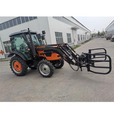 China Front Farms Loader Tractor Bale Grab / Tractor Attachment Round Bale Grab for sale