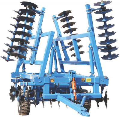 China Stubble Before Plowing Folding Heavy Duty Disc Harrow Shaft Disc Plow 4.5m And 5.0m Disc Plow 5.5m Wide for sale