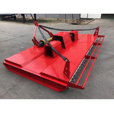 China High Efficiency Low Cost Tractor Mounted Agricultural Rotary Cutter Slasher Machinery Grass Blade Throwing Lawn Mower for sale