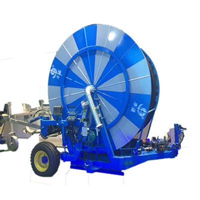 China Building Material Stores Spray Farm Irrigation Systems Hose Reel With Rain Gun Sprinkler Irrigation Downhole Displacement Equipment for sale