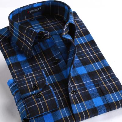 China Breathable Checked Quilted Casual Long Sleeve Plaid Overshirt Flannel Shirt Oversized Plaid for sale